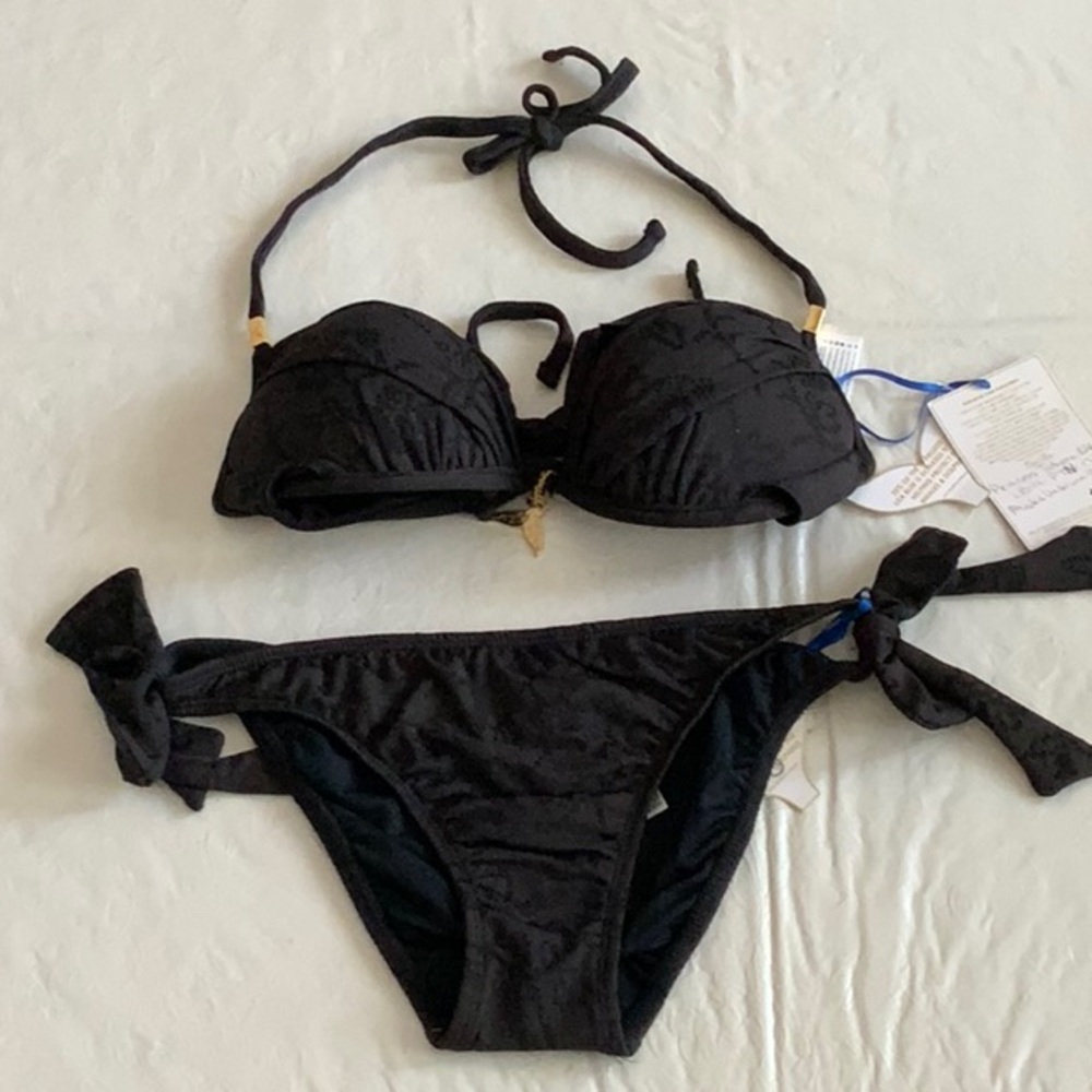 Lisa Blue PRINCESS TATYANA bikini - black (#2)